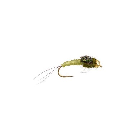 Tungsten Nymphs ivans tg body glass yellow $3.00