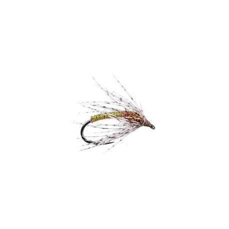 Barbless Flies Green Metallic Soft Hackles Spider BL $2.34