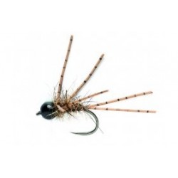Tungsten Nymphs Rubber Leg Fox Nymph $3.00