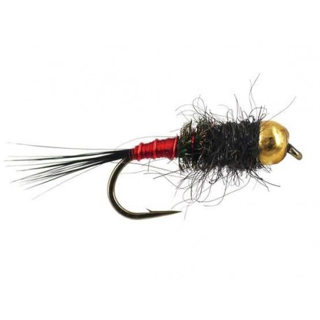 Tungsten Nymphs TG Black Red Catcher $3.00