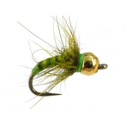 Tungsten Nymphs TG Green Ripped $3.00