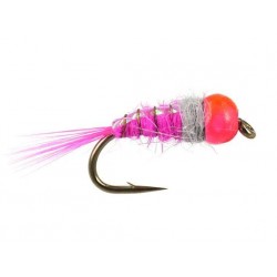 Tungsten Nymphs TG Tinsel Hot Pink Nymph $3.00
