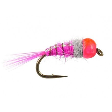Tungsten Nymphs TG Tinsel Hot Pink Nymph $3.00