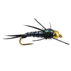Tungsten Nymphs tg black epoxy back stone $3.00