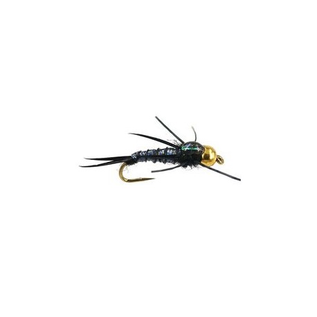 Tungsten Nymphs tg black epoxy back stone $3.00