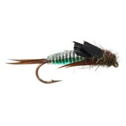 Beaded Nymphs Green Copper John $2.42