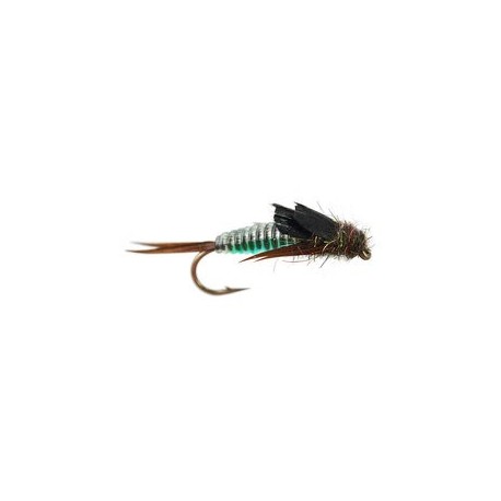 Beaded Nymphs Green Copper John $2.42