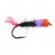 Tungsten Nymphs tg bright pink clown $3.00