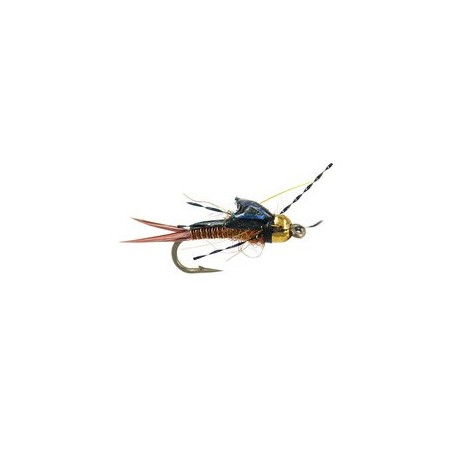 Tungsten Nymphs tg copper micro stone tan $3.00