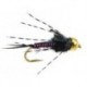 Tungsten Nymphs tg epoxy back purple stone $3.00