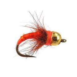 Tungsten Nymphs tg orange quill grayling nymph $3.00