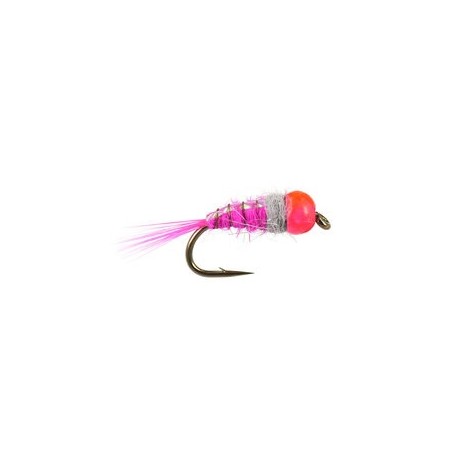 Tungsten Nymphs tg tinsel hot pink nymph $3.00