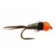 Tungsten Nymphs tg tinsel pheasant hot orange nymph $3.00