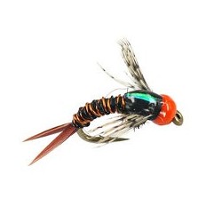 Tungsten Nymphs tg twisted sister copper black $3.00