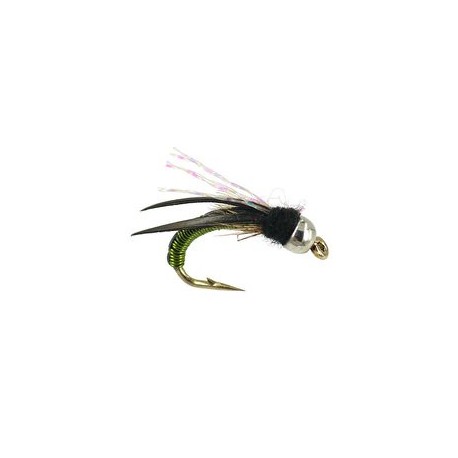Tungsten Nymphs tg wired caddis olive $3.00