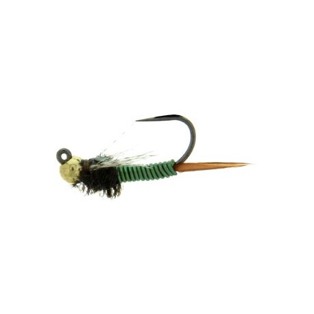 Tungsten Nymphs TJ Copper J Chartreuse $3.00