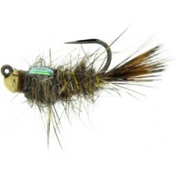 Tungsten Nymphs TJ FB Hares Ear Dark $3.00