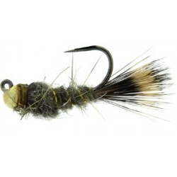 Tungsten Nymphs TJ Hares Ear Brown $3.00