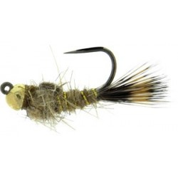 Tungsten Nymphs TJ Hares Ear Olive $3.00