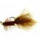 Tungsten Nymphs TJ Woolly Bugger Brown $3.00
