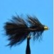 Tungsten Nymphs Tungsten Bead Head Woolly Bugger  Black $3.00