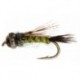 Tungsten Nymphs Woven Nymph Brown Olive $3.00
