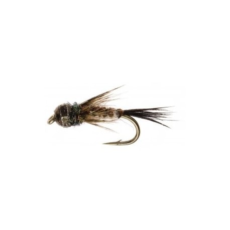 Tungsten Nymphs Woven Nymph Brown Peach $3.00