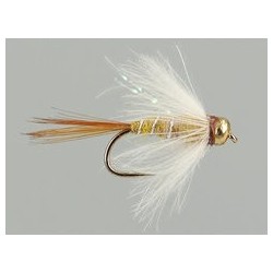 Beaded Nymphs Johns Tan CDC Flash Nymph $2.42