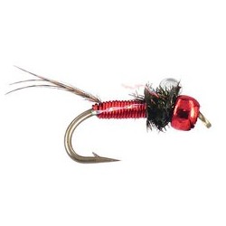 Beaded Nymphs Keglers Sin City  Red $2.42