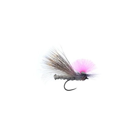 Barbless Flies High Viz Grey Extended Body Sedge BL $2.34