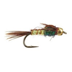 Beaded Nymphs Kyles BH Superflash Pheasant Tail  Ye $2.42