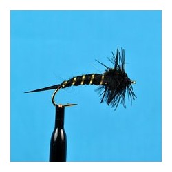 Beaded Nymphs Large Black Stone $2.42