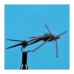 Beaded Nymphs Lighting Stone Fly Purple $2.42