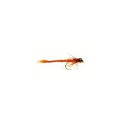 Beaded Nymphs Living Damsel Fiery Brown $2.42