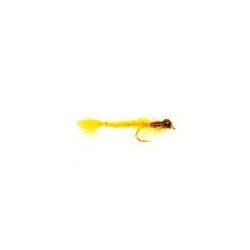 Beaded Nymphs Living Damsel Gold Olive $2.42
