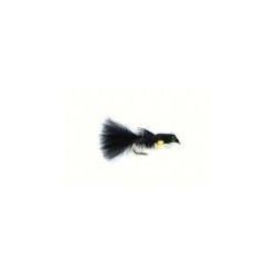 Beaded Nymphs Marabou Black Gold Damsel $2.42