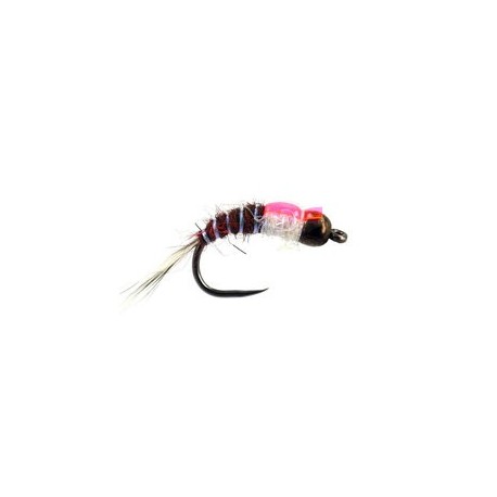 Barbless Flies Innov BH Brown Nymph BL White Pearl $2.34