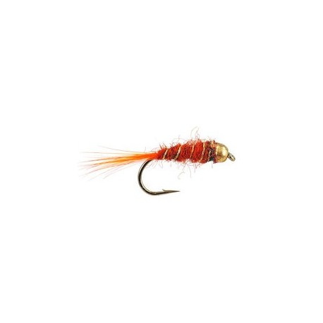 Beaded Nymphs Orange Basic BH Nmyph $2.42