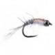 Barbless Flies Innov BH Grey Nymph BL White Pearl $2.34