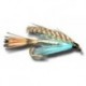 Wets Teal Blue and Silver Wet Fly $2.34