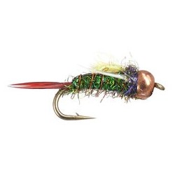 Beaded Nymphs Psyco Prince Green $2.42