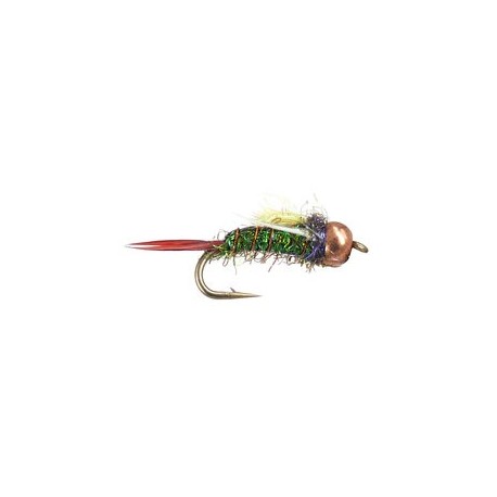 Beaded Nymphs Psyco Prince Green $2.42