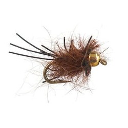 Beaded Nymphs Rub Dub Nymph  Brown $2.42