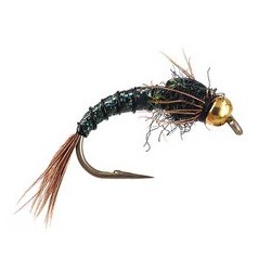 Beaded Nymphs Tung Steelhead Lightning Bug  Black $2.42