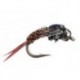 Beaded Nymphs Twisted Sister Copper & Black $2.42