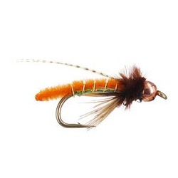 Beaded Nymphs Ultra pupa Amber $2.42