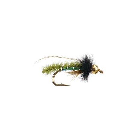 Beaded Nymphs Ultra Pupa Olive $2.42
