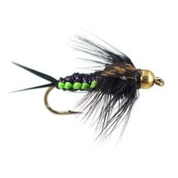 Beaded Nymphs Woven Green BH Stonefly $2.42