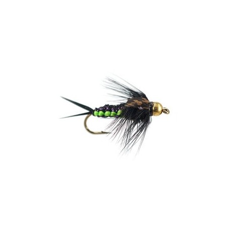 Beaded Nymphs Woven Green BH Stonefly $2.42
