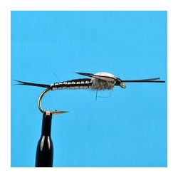 Beaded Nymphs Woven Stone Fly Nymph Black $2.42